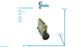 FUEL INJECTION PUMP - 0120743802 suitable for MTU engines