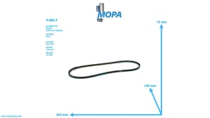 NARROW V-BELT - 01175928 suitable for Deutz engines