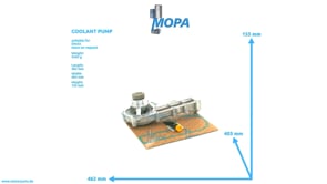 COOLANT PUMP - 02938378 suitable for Deutz engines
