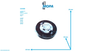 COVER - 81122100007 suitable for MAN D engines