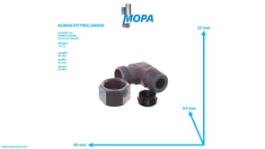 THREADED JOINT - 01122748 suitable for MWM & Deutz engines