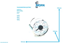 TACHOMETER ELECTRIC - 01261191 suitable for MWM & Deutz engines