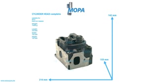 ZYLINDERKOPF komplett - 4290100220C passend für MTU Motoren