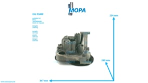 OIL PUMP - 0021805101 suitable for MTU engines