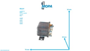 RELAY - 01163868 suitable for Deutz engines