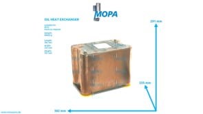 OIL HEAT EXCHANGER - 0001806065 suitable for MTU engines