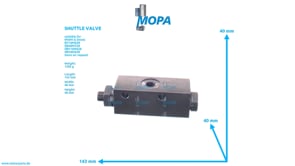 SHUTTLE VALVE - 02030710 suitable for MWM & Deutz engines