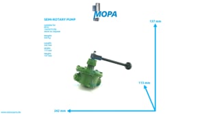 SEMI-ROTARY PUMP - 0001812698 suitable for MTU engines