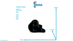 CORNER FLANGE - 02049929 suitable for MWM & Deutz engines