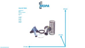  - 0000600978 suitable for MTU engines