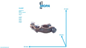 CLAMP CONNECTOR - 01121090 suitable for Deutz engines