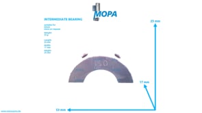 BEARING/SUPPORT - 01308659 suitable for Deutz engines
