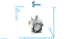 OIL SEPARATOR - 0000187135 suitable for MTU engines