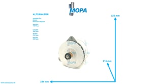 3-PHASE ALTERNATOR - 01181384 suitable for Deutz engines