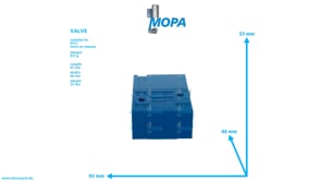 3/2-WAY VALVE - 0004296844 suitable for MTU engines