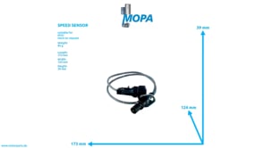SPEED SENSOR - 0005357433 suitable for MTU engines