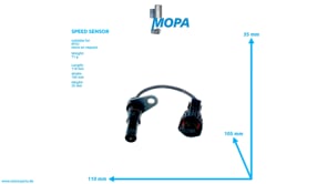 SPEED SENSOR - 0005357533 suitable for MTU engines