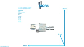 SCHNELLKUPPLUNG - 0009975389 passend für MTU Motoren