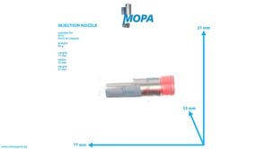 INJECTION NOZZLE - 0010175112 suitable for MTU engines