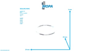 DICHTRING - 007603024105 passend für MTU Motoren