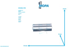 DOWEL PIN - 01105156 suitable for Deutz engines