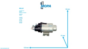 RELAY - 01162806 suitable for Deutz engines