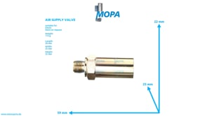 AIR SUPPLY VALVE - 01319811 suitable for Deutz engines