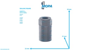 SEALING FRAME - 01340133 suitable for MWM & Deutz engines