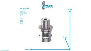 VALVE CONE - 02027986 suitable for MWM & Deutz engines