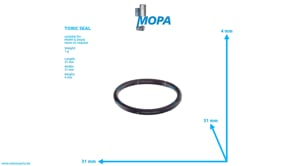 TORIC SEAL - 02044047 suitable for MWM & Deutz engines