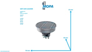 WET AIR CLEANER - 0000183560 suitable for MTU engines