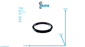 V-SEAL - 0001425657 suitable for MTU engines