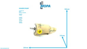 GEARED PUMP - 0030912601 suitable for MTU engines