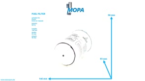 FUEL FILTER - 04132775 suitable for Deutz engines