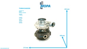 ABGASTURBOLADER - 04260899 passend für Deutz Motoren