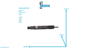 FUEL INJECTOR - 02112957 suitable for Deutz engines