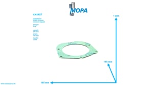 GASKET - 12031079 suitable for MWM & Deutz engines