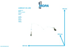 LUBRICAT. OIL LINE - 12159910 suitable for Deutz engines