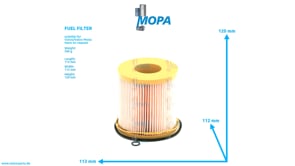 FUEL FILTER - 3838852 suitable for Volvo/Volvo Penta engines