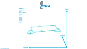GASKET - 4421840580 suitable for MTU engines GASKET - 4421840580 suitable for MTU engines