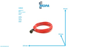 CABLE - 5005300537 suitable for MTU engines