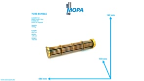 TUBE BUNDLE - 51061090030 suitable for MAN D-engines