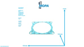 DICHTUNG - 5530981680 passend für MTU Motoren