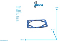 GASKET - 5601870780 suitable for MTU engines