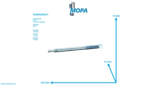 SCREW/BOLT - 5840160271 suitable for MTU engines