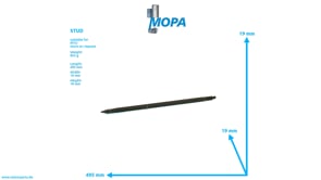 STUD - 5800980370 suitable for MTU engines