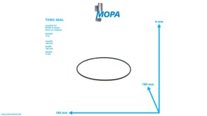 TORIC SEAL - 01181053 suitable for MWM & Deutz engines