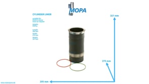 CYLINDER LINER - 02158473 suitable for MWM & Deutz engines CYLINDER LINER - 02158473 suitable for MWM & Deutz engines