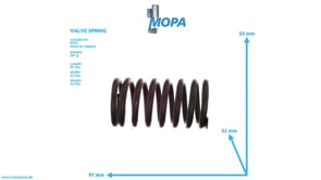 VENTILFEDER - 5800530020 passend für MTU Motoren