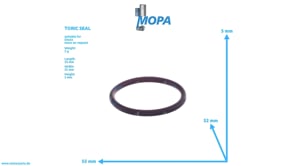 TORIC SEAL - 01166075 suitable for Deutz engines